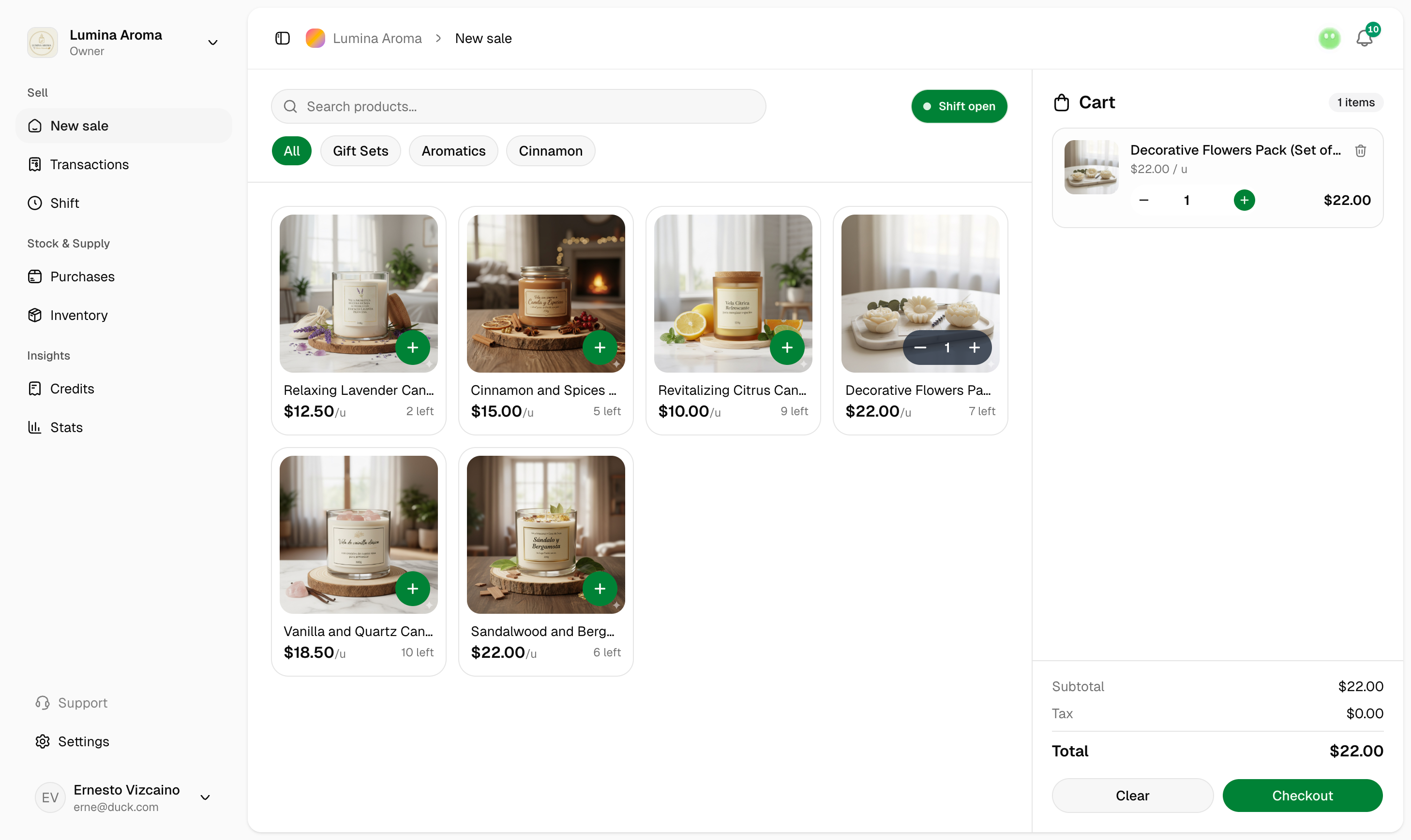 Kashi web dashboard